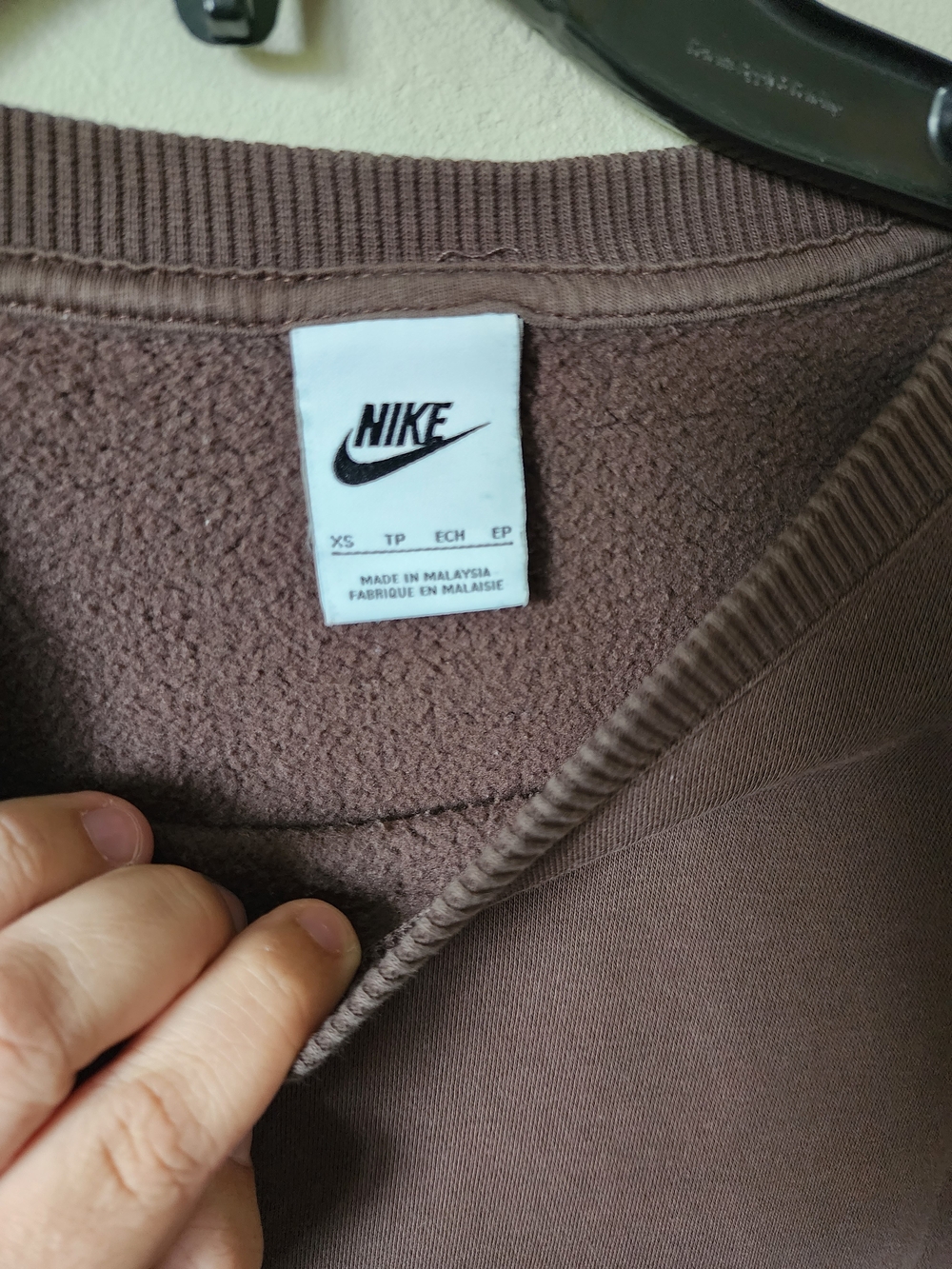 Nike Phoenix Fleece oversized crew-neck sweatshirt Size XS - Picture 4 of 5